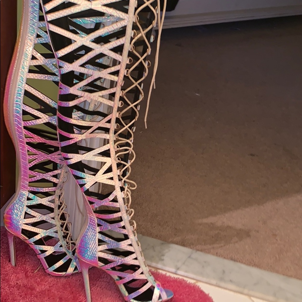 Metallic Heels